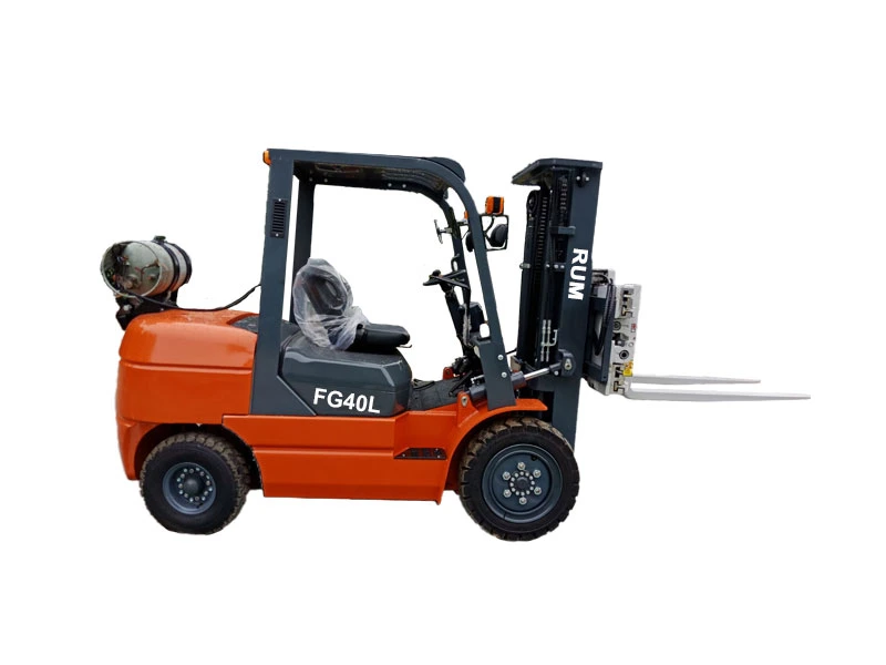 نظام الرفع المزدوج لبنزين LPG ForkLift 4.0 الطن، نظام الرفع المزدوج لبنزين LPG، نظام الرفع الشوكية لبنزين LPG، نظام