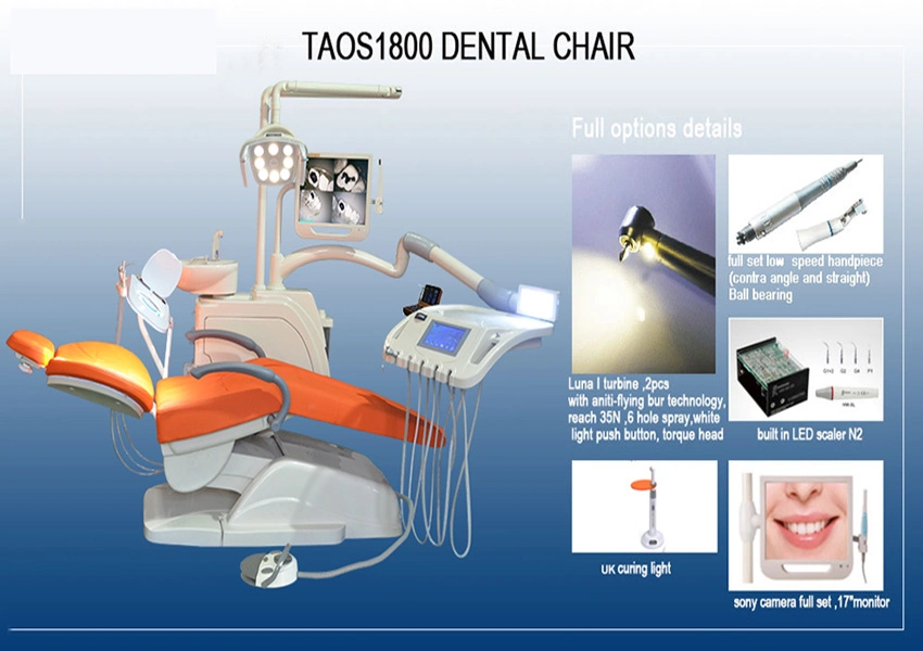 Dental Unit Taos1800 Shenzhen Manufacturer Electric Treatment Machine Modern Dental Chair Taos1800