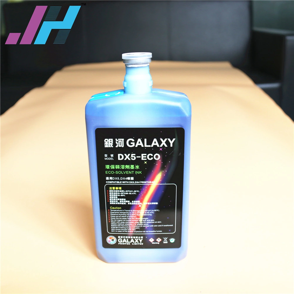 Original Galaxy Eco Solvent Ink Compatible with Dx5 Dx4 Printhead