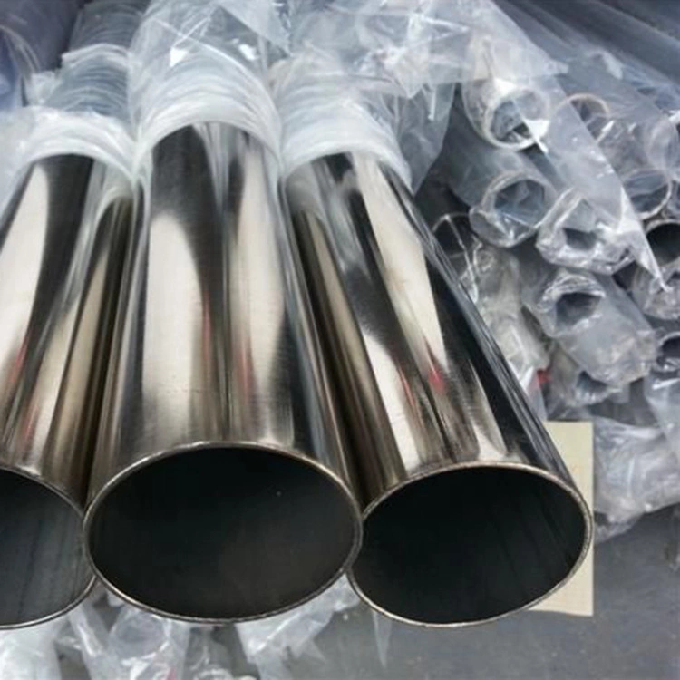 ASTM Round/Square Ss 201 304 316 310S 309S 409 Mirror Polished Seamless Welded Stainless Steel Tube