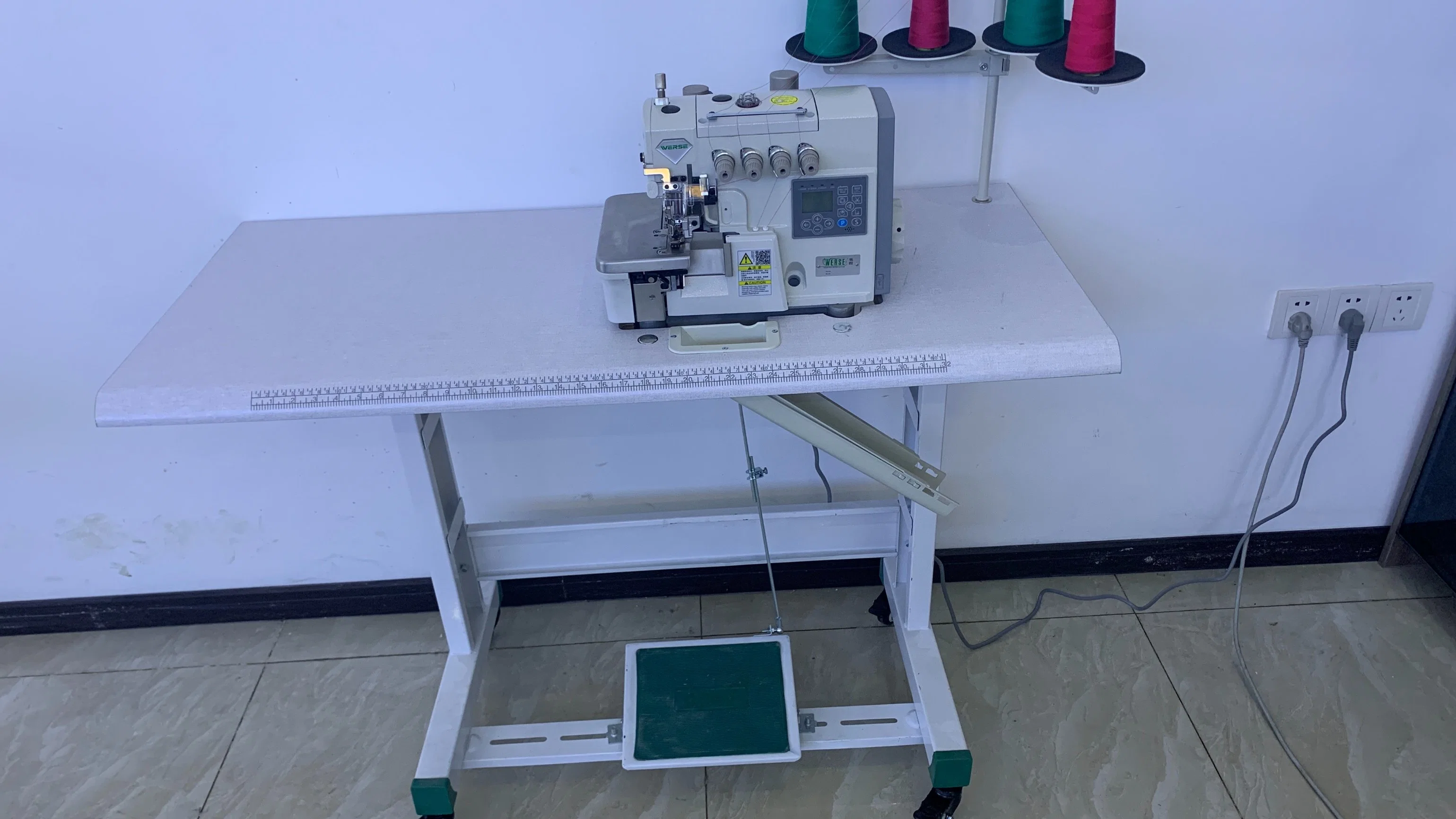 High Speed Overlook Machine Automatic Industrial Overstitching Sewing Machine for Casual Clothes