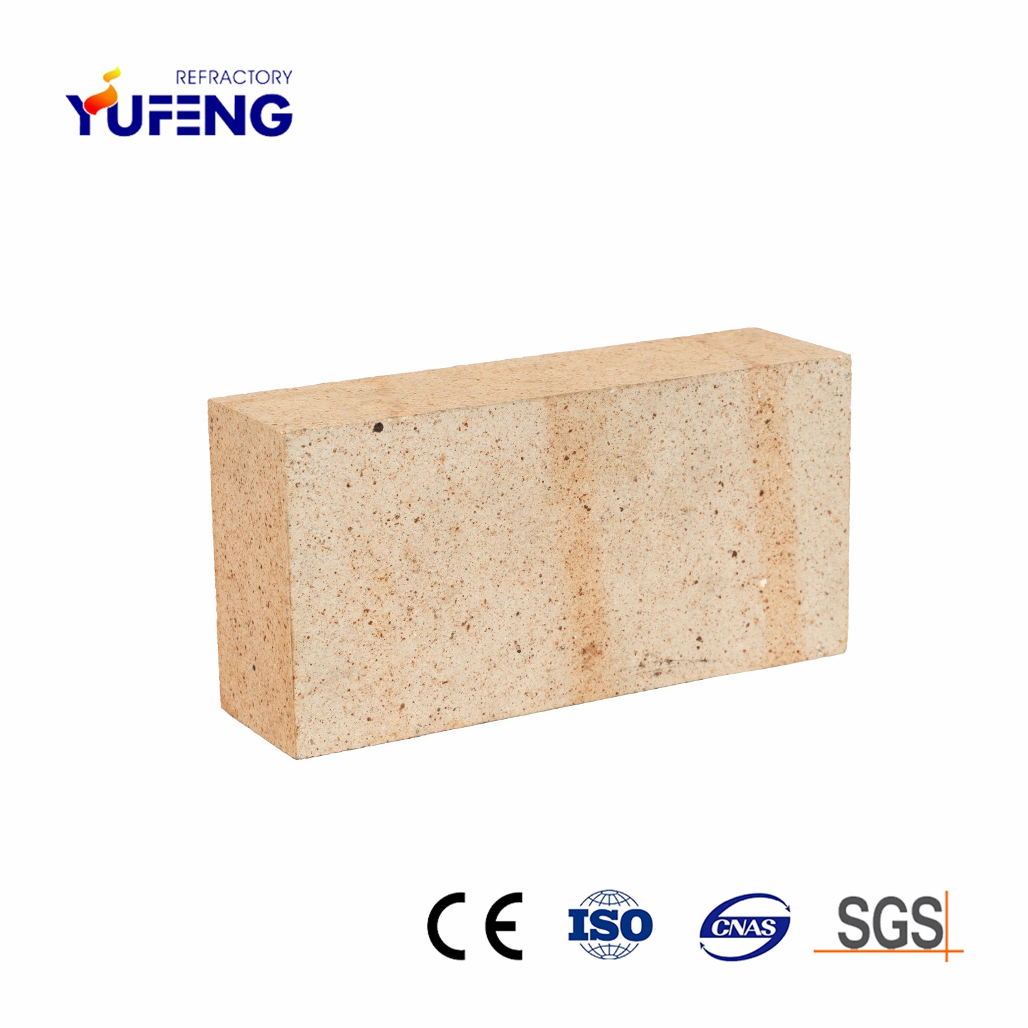 High Density Refractory Flint Clay Alumina Bauxite Fire Bricks for Stack/Boiler/Blast Furnace