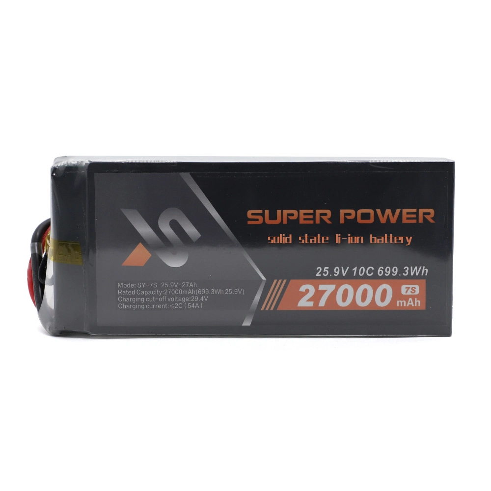 Lipo batería 27000mAh 7s 25,9V para RC aviones Drone batería Modelo Avión