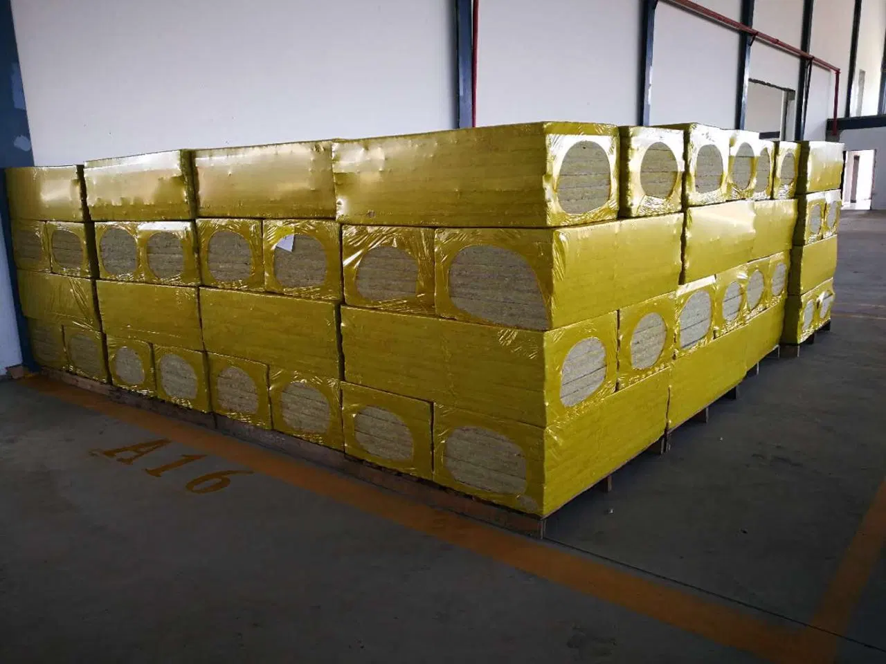 200 Kg/M3 Rockwool Thermal Insulation Material for Oven