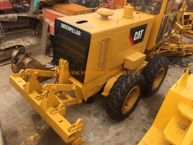 ماكينة التسوية التي تعمل بموتور Cat Grader 14G Caterpillar 14G/140g/140h/140K المستعملة