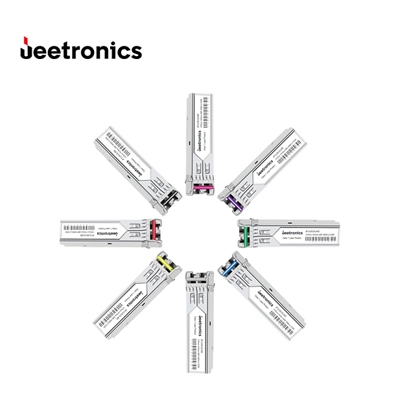 3.072Gbps SFP CWDM 1270nm~1610nm SMF 40km-80km Transceiver optique LC en duplex