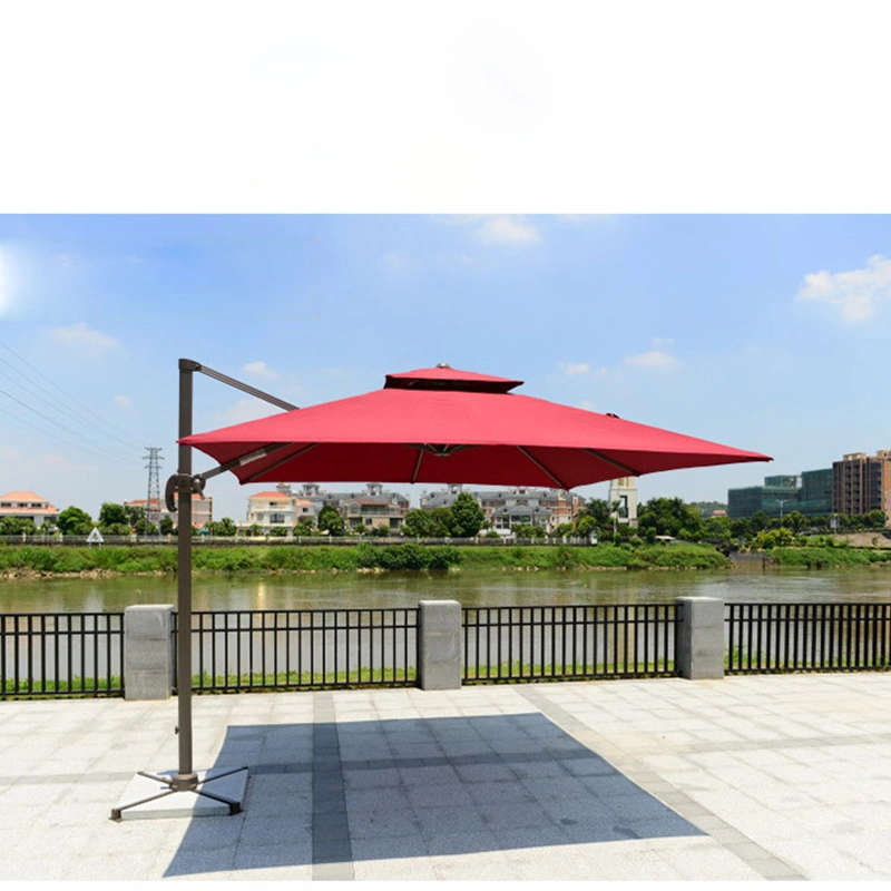 Umbrella with Outdoor LED Set Tassels &amp; Bases Large Parts Logo Beach Crank Pink Tiki Parasol Heater Solar Base Patio Umbrellas