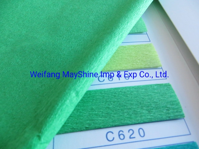 New Arrival 23GSM Crepe Colored Crepe Paper High quality/High cost performance  DIY Crafts Crepe Paper