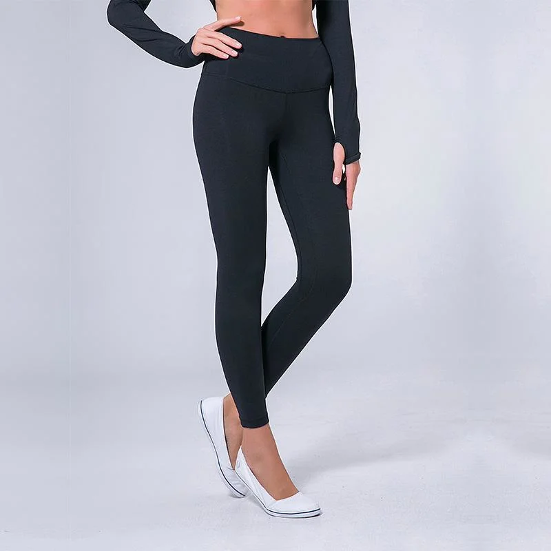 Sport Leggings Women Workout Fitness Gym Wear Clothes Yoga Pants Legins for High V Waisted Nude Feel with Pockets