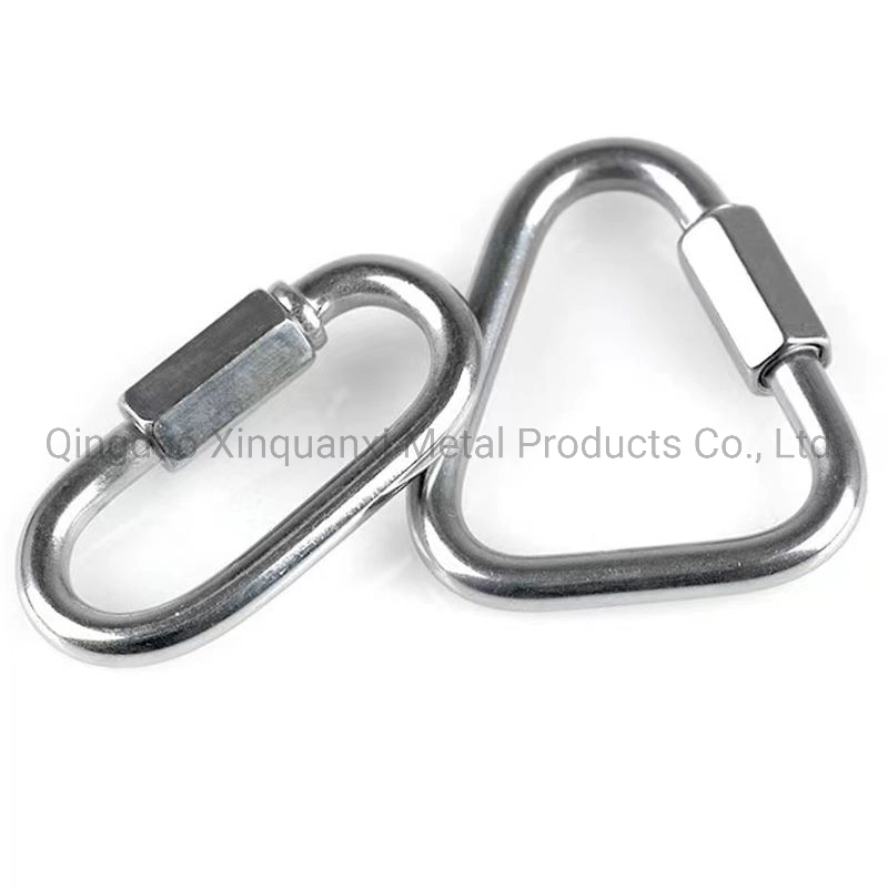 Triângulo de grau marítimo Delta Shape Quick Link de 3/16" (5 mm)