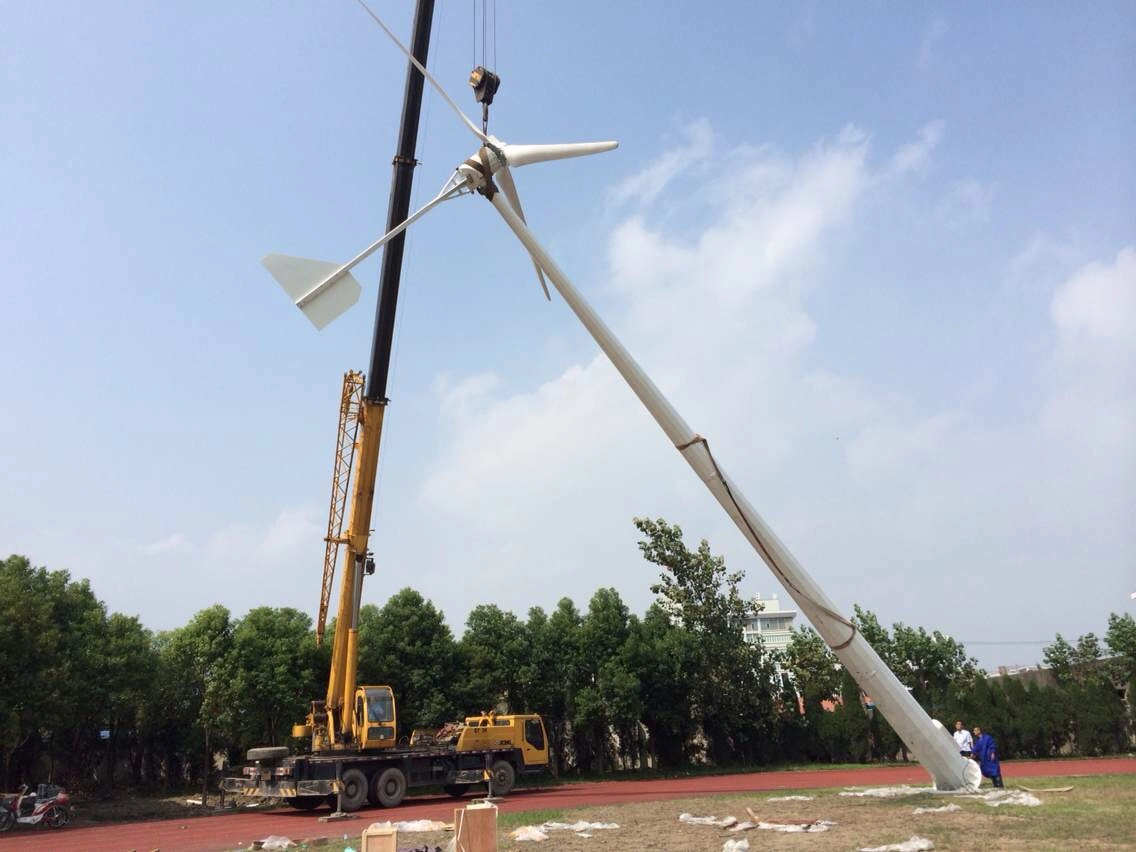 Horizontal 50kw AC 380V 50Hz Household Big Power Wind Turbine Geneator