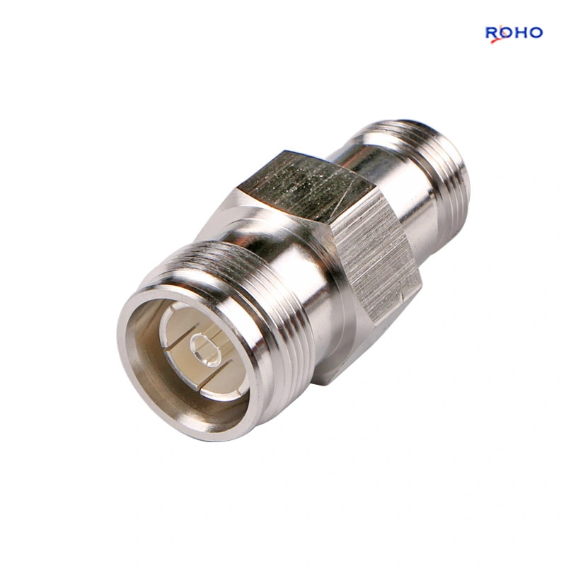 Low Pim 4.3-10 Female to N Female Straight RF Connector Adapter