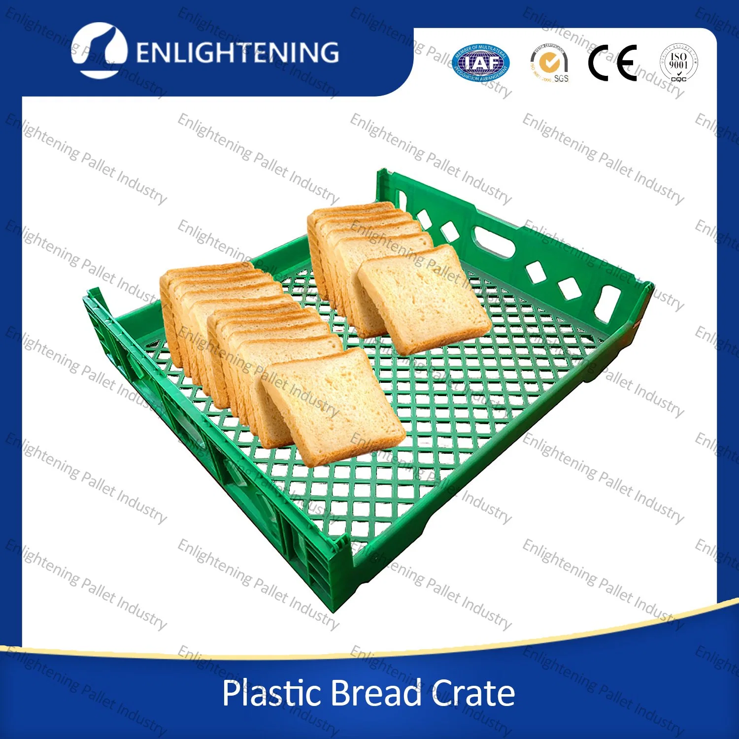 Bakery Factory Use Crates/Plastic Stackable Bread Tray/Bakery Store Pallet Tray for Bread/Plastic Crates Manufacturers/Australian Bread Crates for Bread Bakery