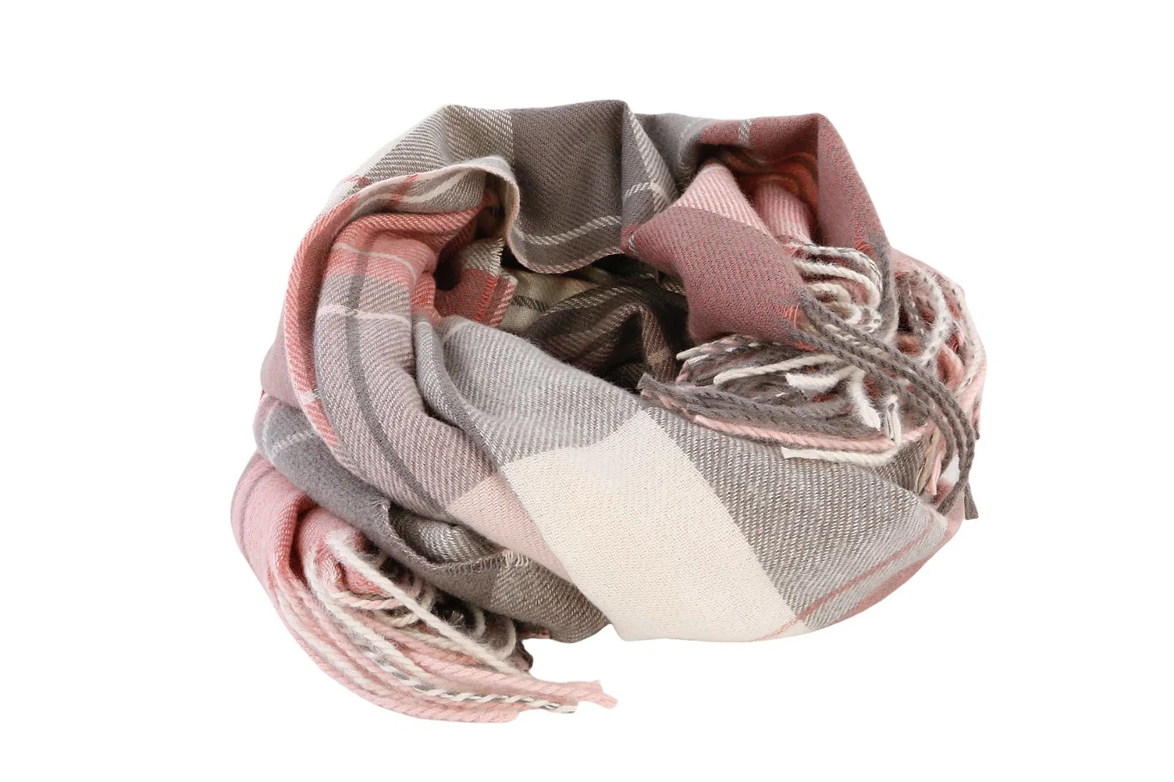 Acrylic Scarves Cashmere Feel Scottish Tartan Plaid for Women Winter Cheap Wholesale/Supplier Custom Luxury Scarf