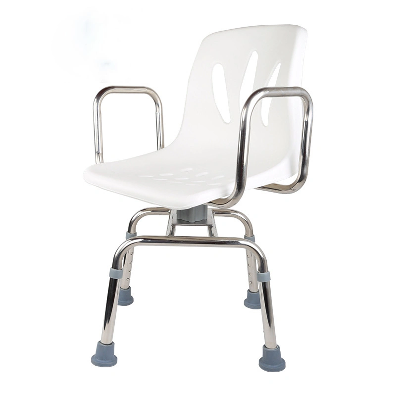 360 grados de rotación de ajuste movilidad Homecare silla de barra de metal con impedimentos