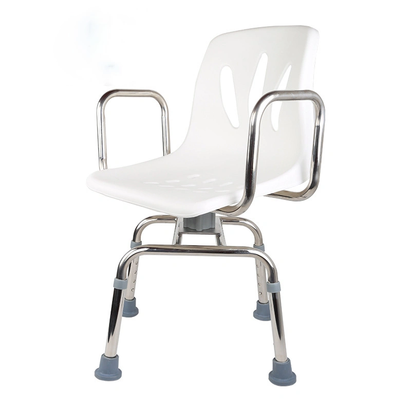 360 Degree Rotating Adjustment Homecare Mobility Impaired Metal Bar Chair