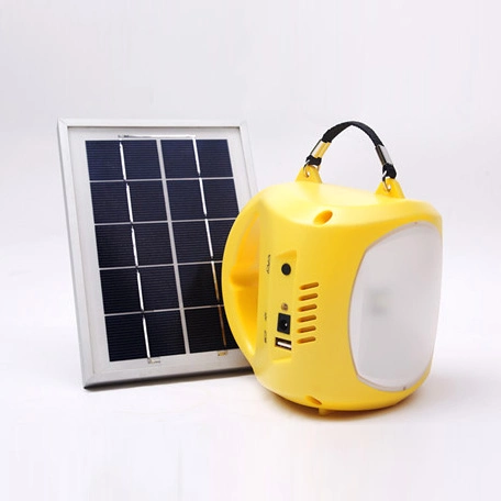 Lanterne solaire LED rechargeable Camping SF-201 avec chargeur de téléphone mobile