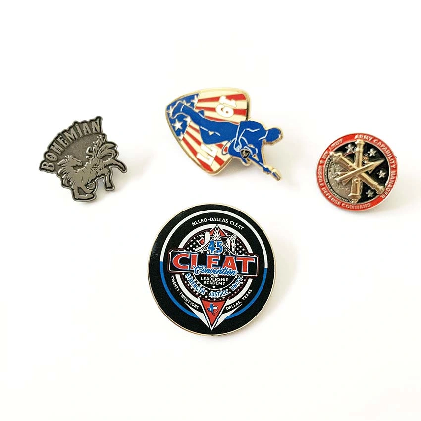 New Badge Pins Custom Hard Enamel Craft Badge for Promotional Gift