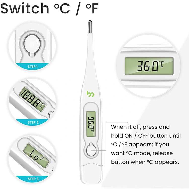 Haushalt Erwachsene und Baby Fever Electronic Hersteller Digital Thermometer