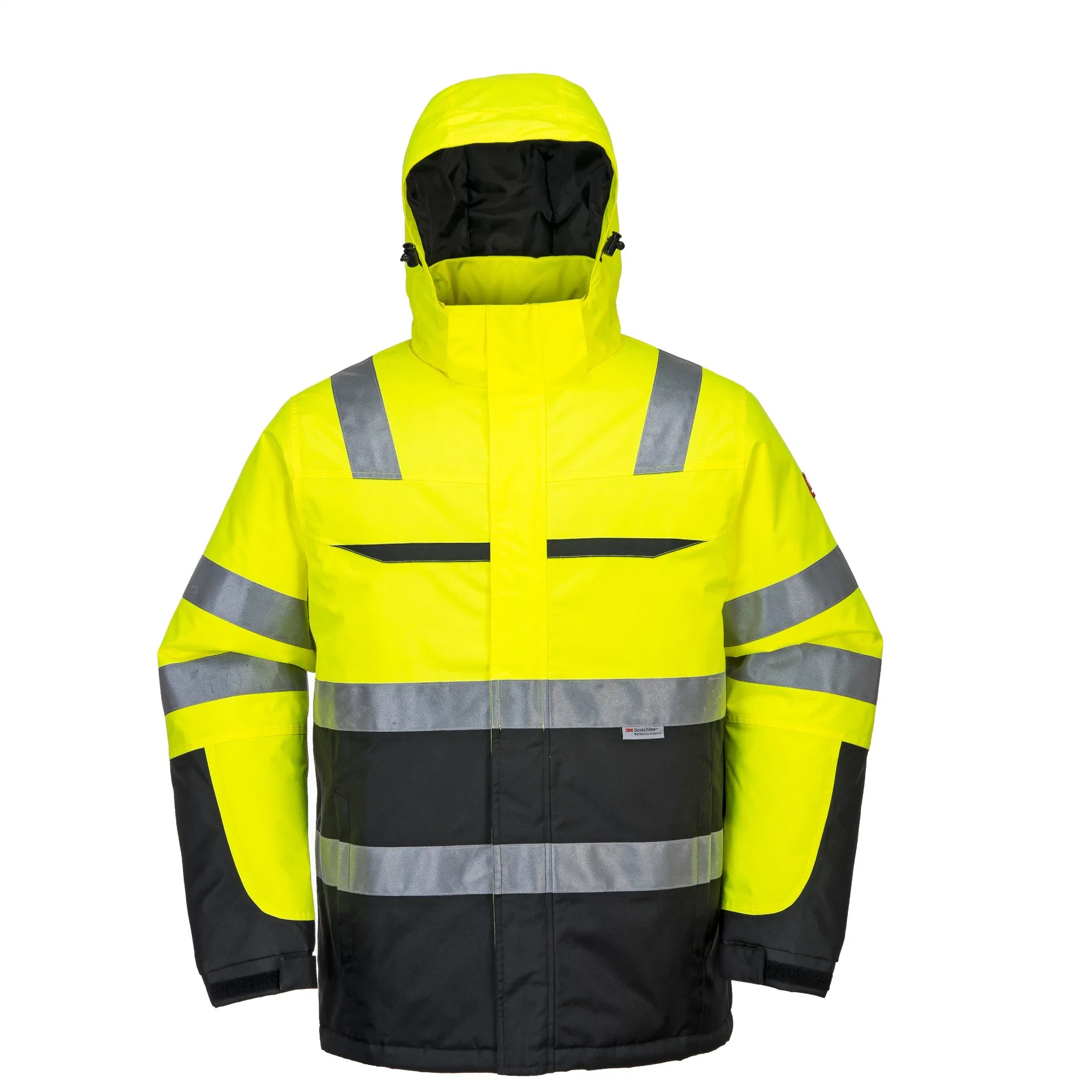 New Design Hi-Vis Safety Waterproof Windproof Jacket Inner Warm High Quality Workwear Jacket