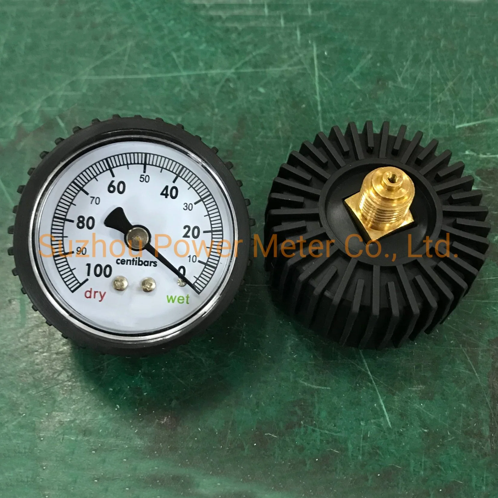 50mm Plastic General -100 Centibars Vacuum Gauge