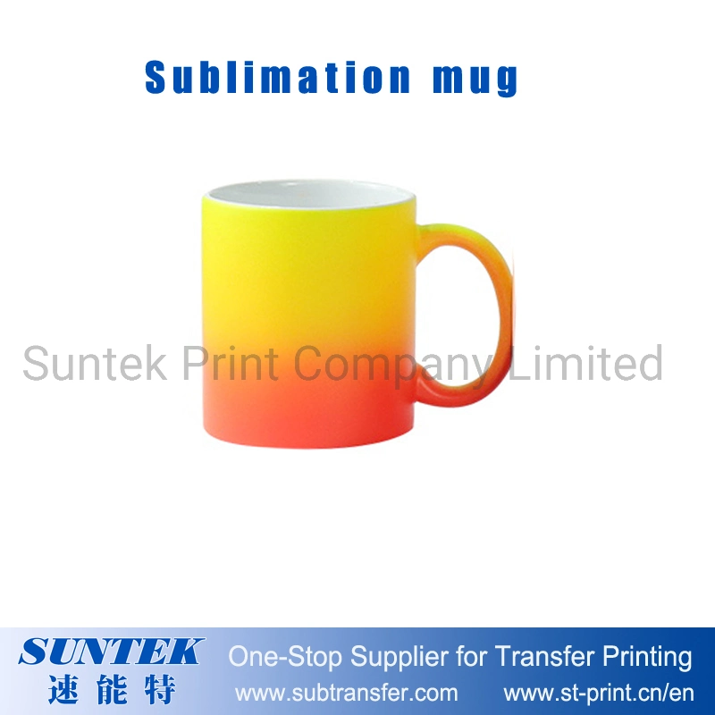 Blank Metallic Ceramic Color Mug for Sublimation Printing