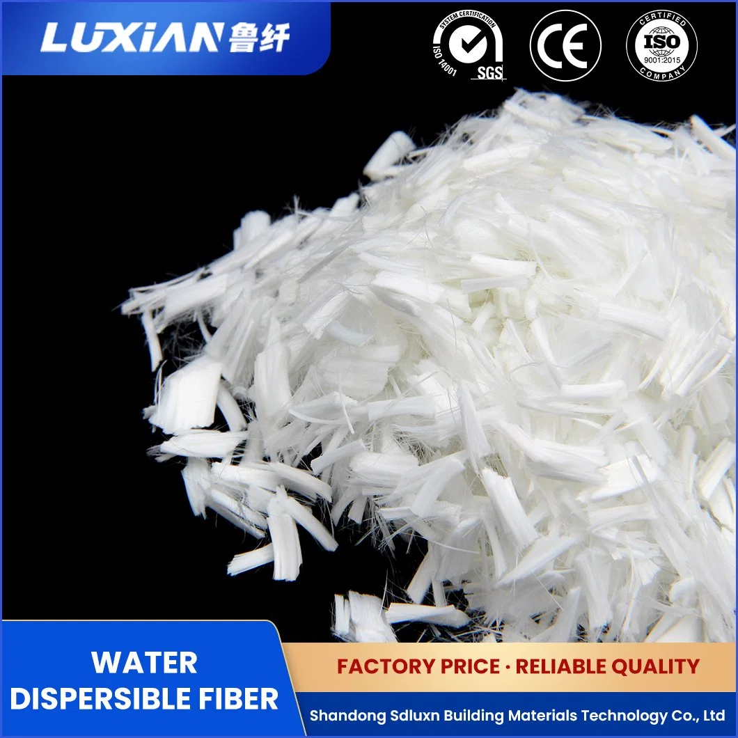 Sdluxn Solid Polyester Staple Fiber Lxdgf Water Dispersible Dyed Fiber China 3 4 6 8 12 16 18 Length Hydrophilic Antibacterial Polyester Fiber Factory