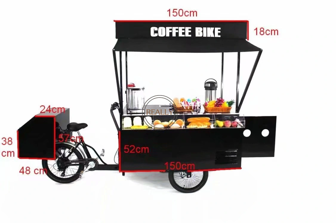 Mini Electric Mobile Cargo Bike Adult Tricycle Shopping Cart Trike Carrying Kids Children Pets Dog Bakfiets Customizable Food Cart Manufacturer