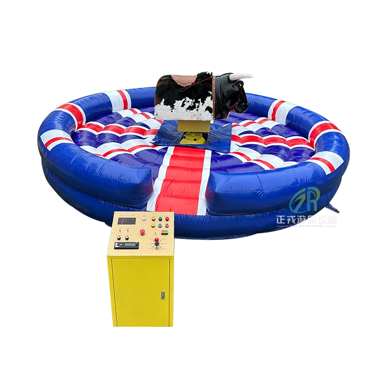 2023 Inflatable Wipeout Course Meltdown Mechanical Interactive Jumper Rotating Obstacles Game