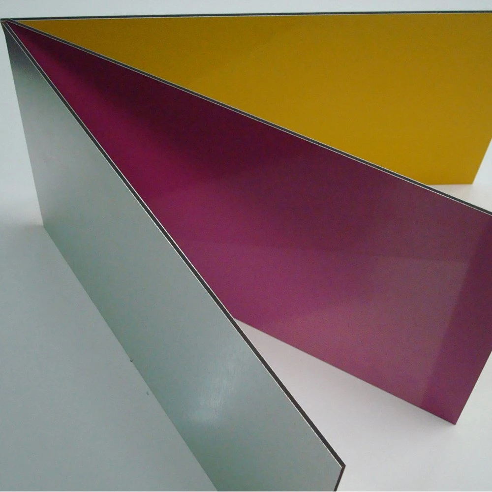 Mirror Brushed Face Aluminum/Aluminium Composite Panel Acm Sheet