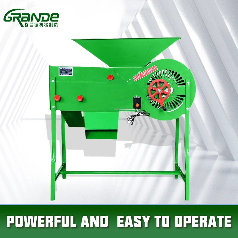 Electric Stepless Speed Change Type Agricultural Grain Winnowing Machine