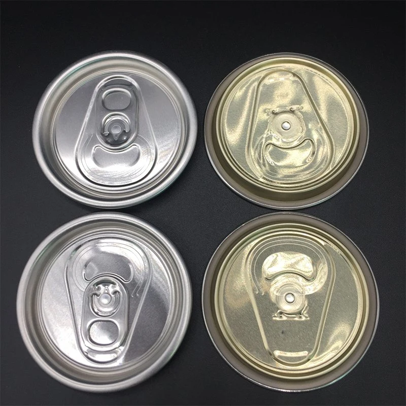 Food Grade 202# Sot Wholesale latas de aluminio fácil extremo abierto