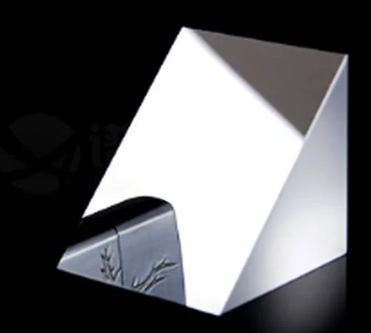 New 2024 Free Sample/Inquiry for Drawings Triangle Prism Right Angle Coated Aluminum Film Laser External Reflections