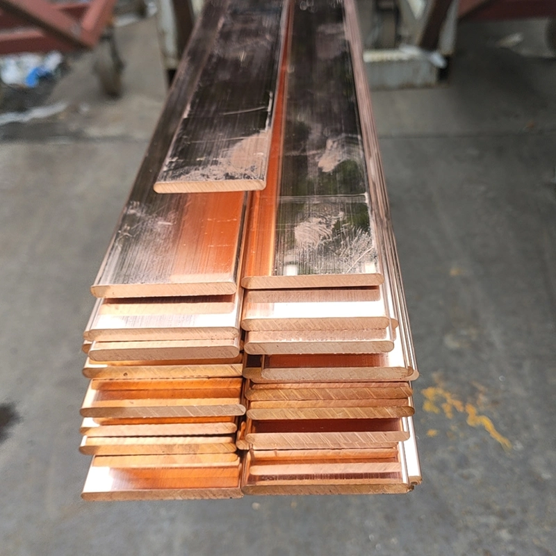 Rectangular Copper Bar Bus Bar Super High Current Conduction