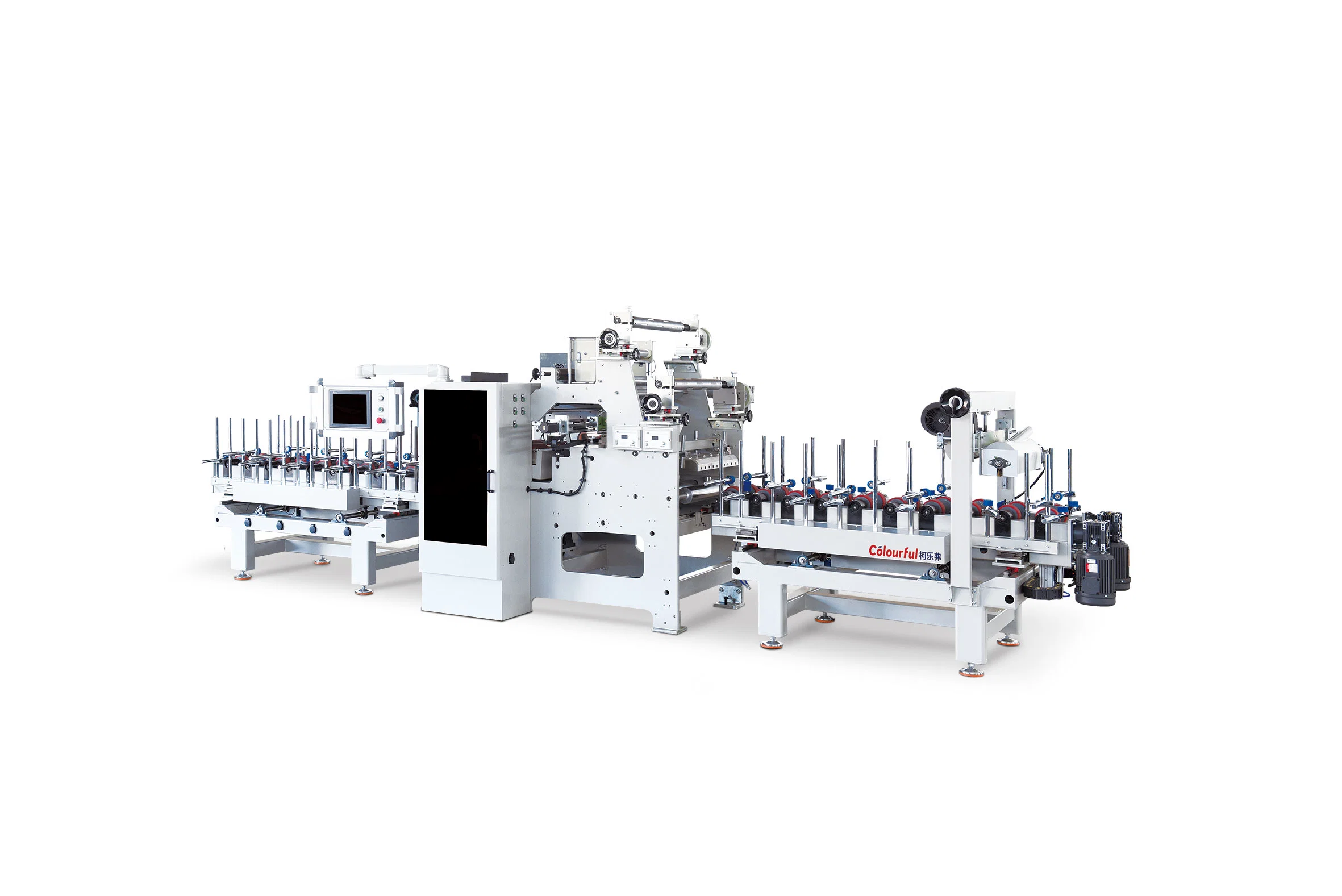 Flute Laminating Machine with High-Speed Running Building Material