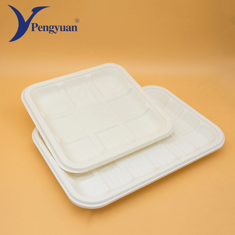 Corn Starch Tableware Biodegradable Party Food Tray