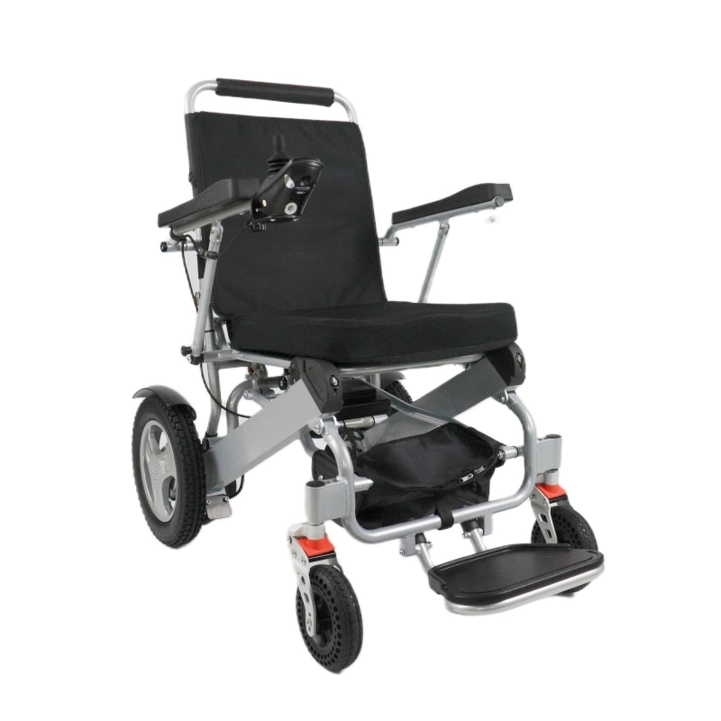 250 W, sans balai, Recline Back Handap Silla de Ruedas Electrica Folding Fauteuil électrique