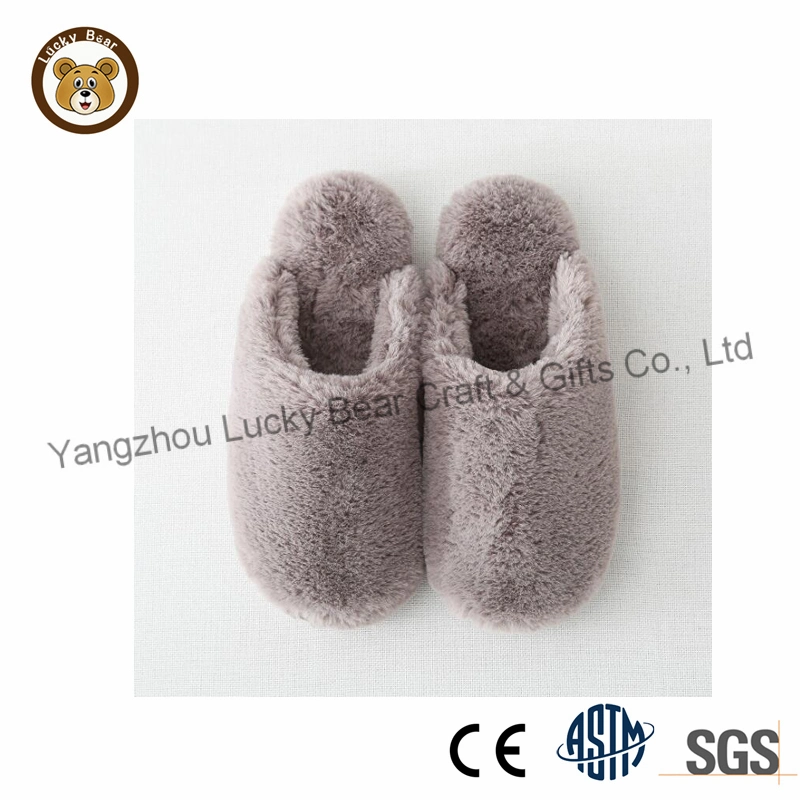 Cute Soft Fleece Furry Women Indoor Slide Shoes Girls Fashion Bedroom Slippers