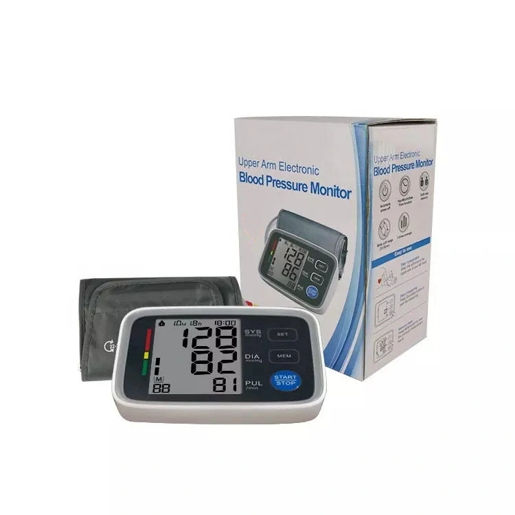 Un moniteur de pression sanguine sphygmomanomètre FDA a approuvé ce Bp moniteurs de pression de la machine du bras supérieur de la pression artérielle Moniteur numérique