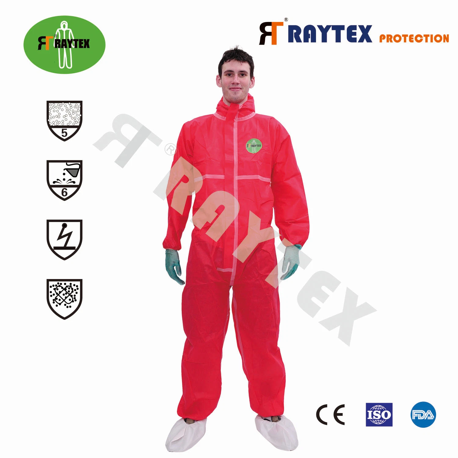 Traje de protección ropa vestido Isnolation mono desechable ropa ropa de trabajo PPE