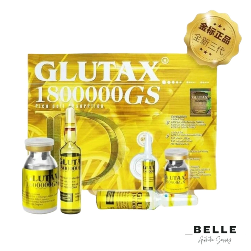 Italy Glutax 1800000GS 70000GS 750000GS 2000GS 2000000GS Gluthione White Skin Whitening Injection for Skin Whitening