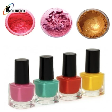 Pearlescent Pigments for Nail Polish, Cosmetic Mica Powder Manufacturer