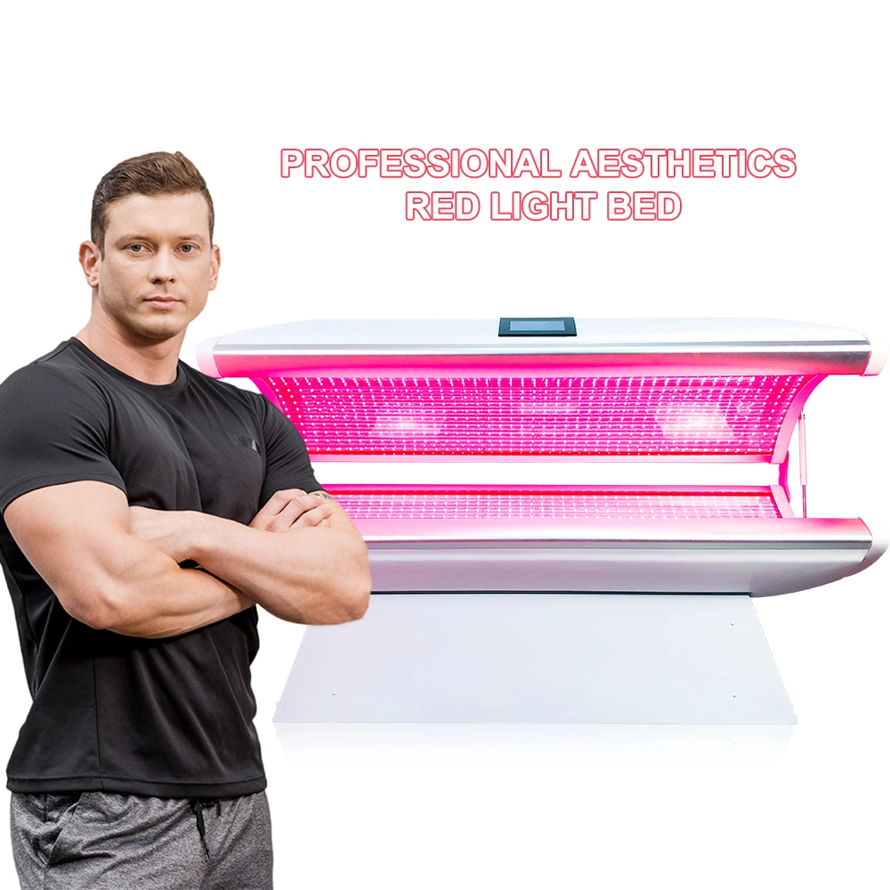 OEM ODM Health Fitness Full Body Pbm Chamber LED Red Light Therapy Bed