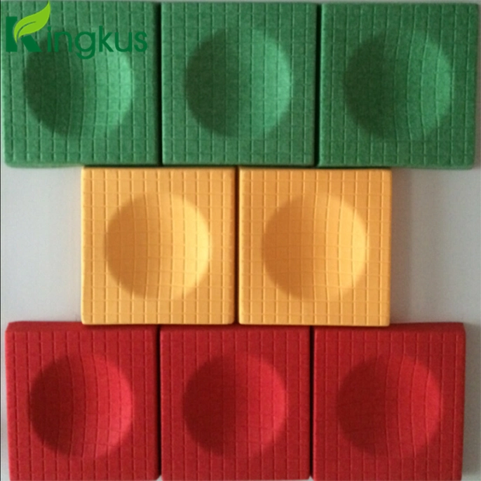 Cube Suger 3D Polyester Fiber Acoustic Panel Wll Board