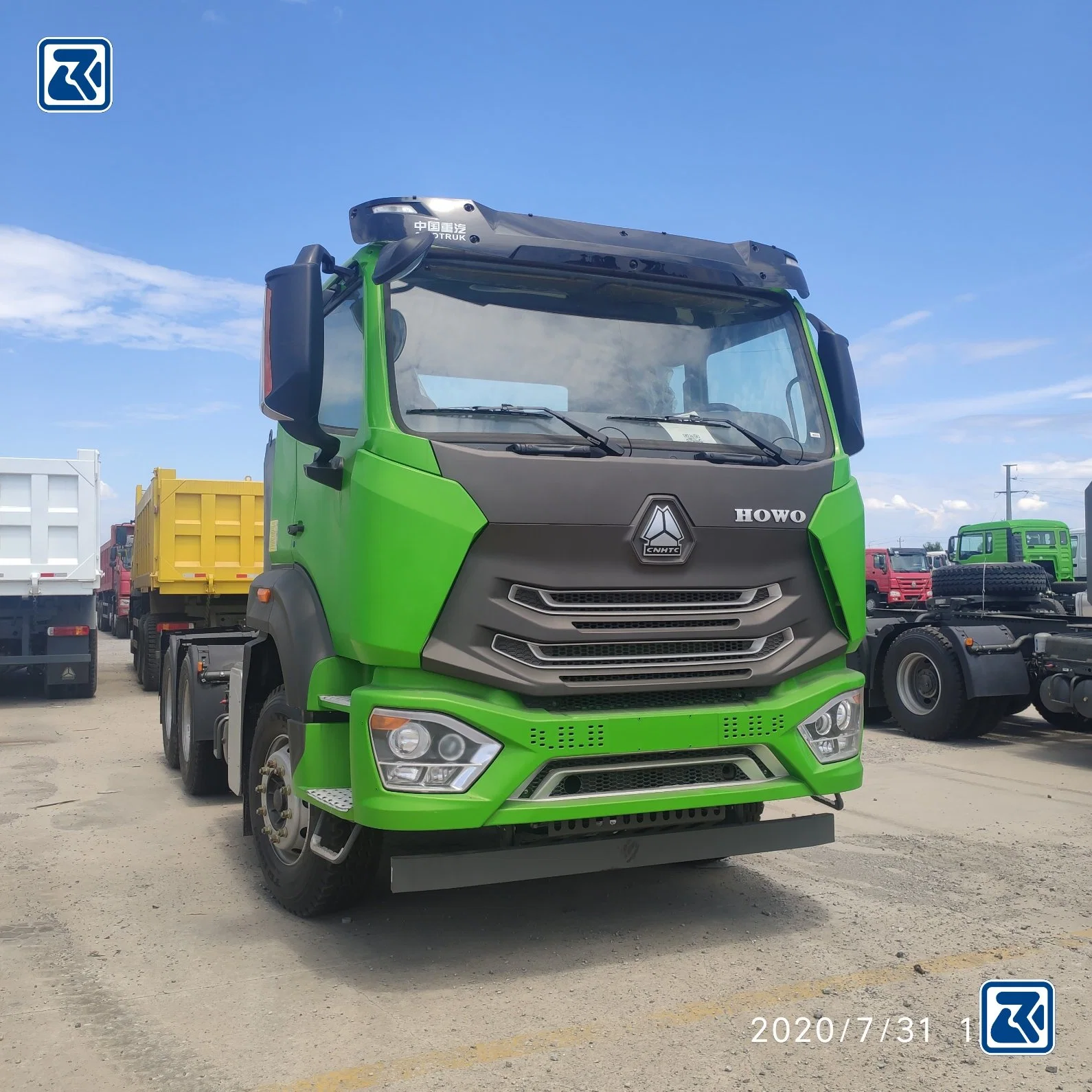 Fornecedor/fabricante da China utilizou camiões pesados HOWO/Hohan/Sinotruk 10wheels 371/375HP para tractores pesados a diesel Para cabeça/reboque