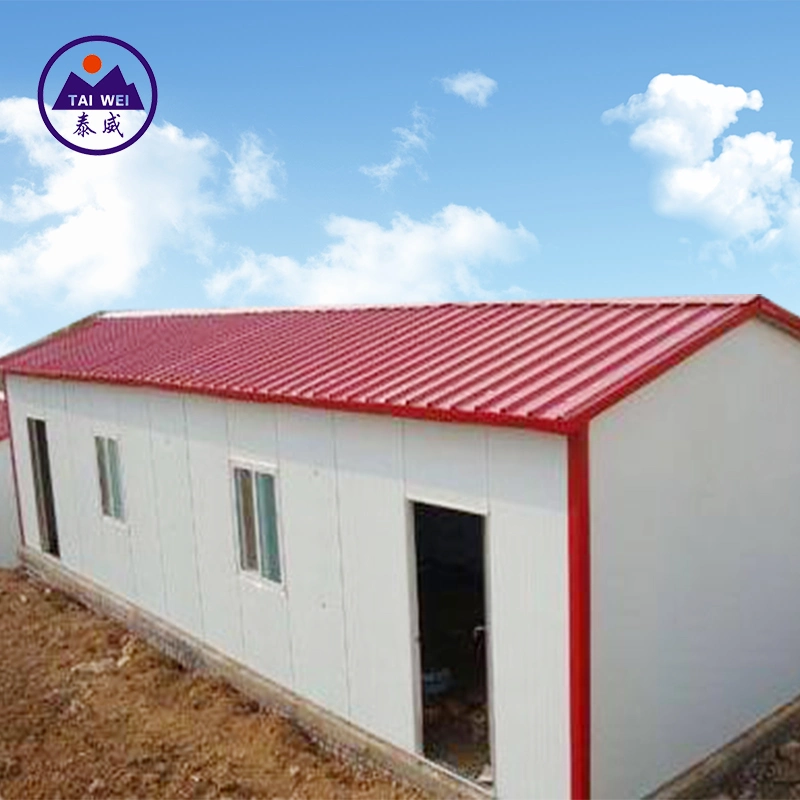 Prefabricated Steel Structure Office Building with Cement Fiber Board