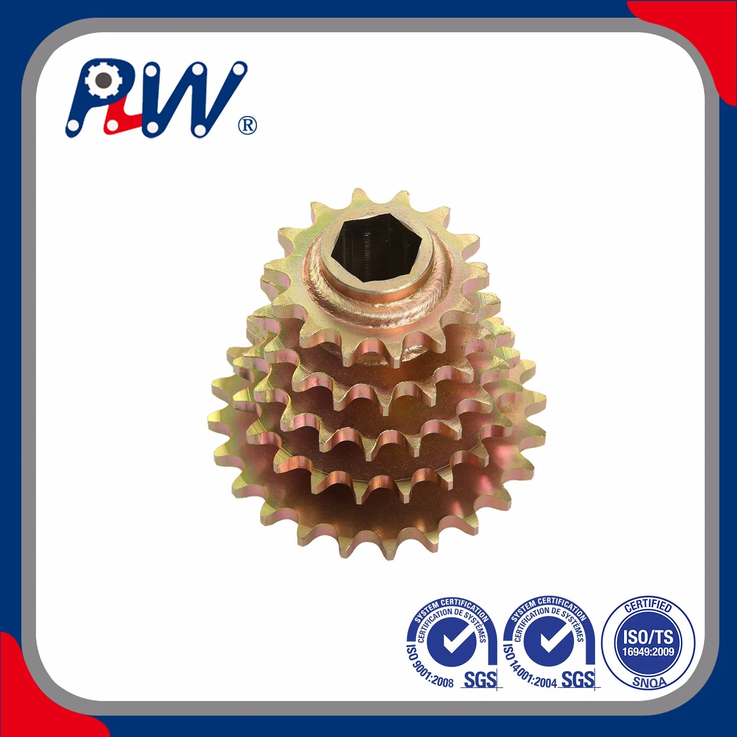 High-Wearing Feature & Made to Order & Finished Bore Welding Agricultural Driving Sprocket (Applied in harvester machinery)