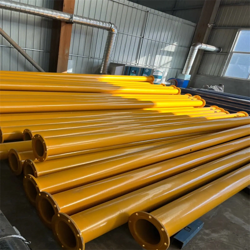 Seamless Epoxy Fbe Coating Line Pipe Carbon Steel Plastic Coated Steel Pipe Fire Fighting Steel Pipe External Galvanized Lining Red Plastic Coated Composite