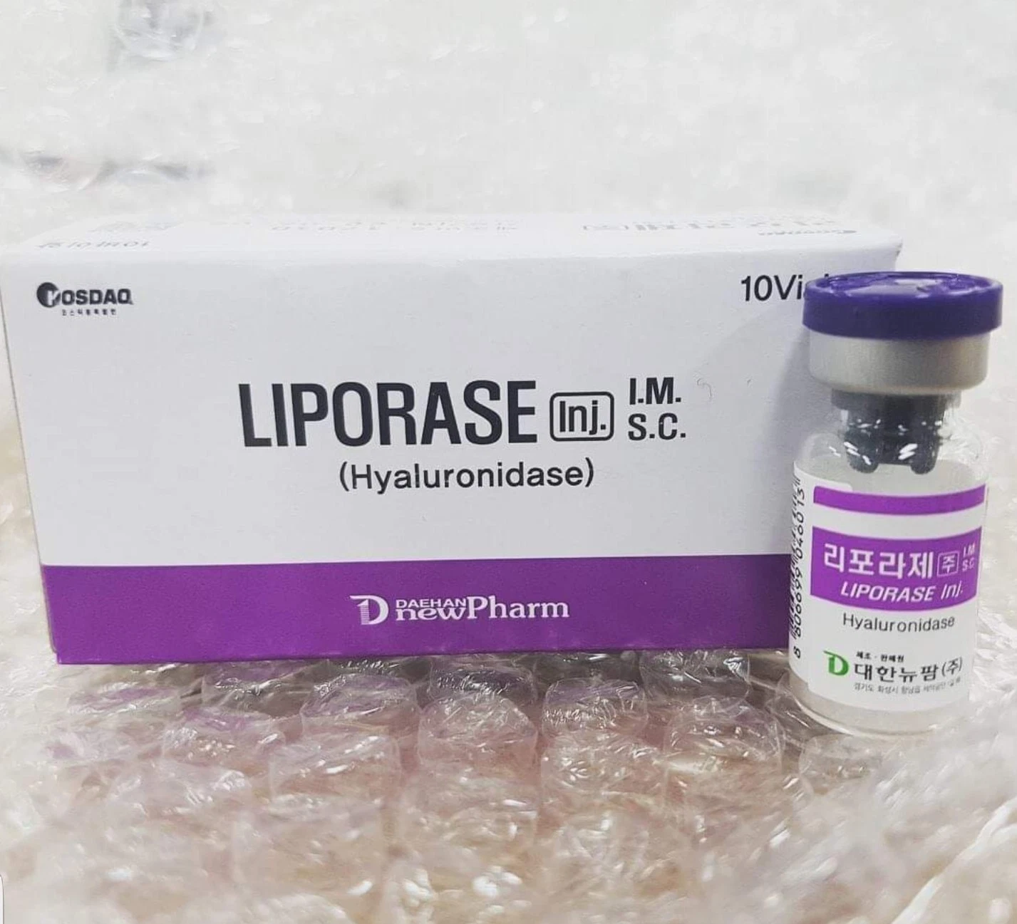 Liporase Hyaluronidase para eliminar los rellenos disuelve el ácido hialurónico Liporase Hyaluronidase