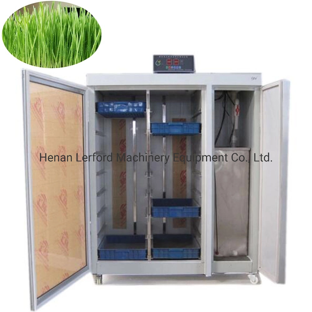 Farm Used Hydroponic System Green Fodder Sprouting Growing Machine Green Grass Making Machine